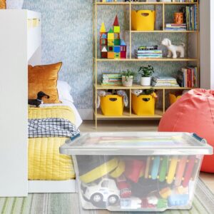 Plastic 50 Litre Click N Store Box - Image 9