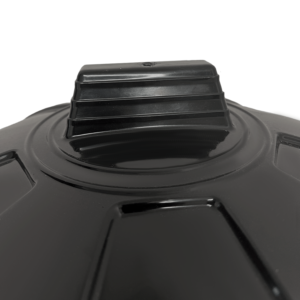 Large 80 Litre Plastic Waste Bin with Lid - Image 8