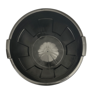 Large 80 Litre Plastic Waste Bin with Lid - Image 4