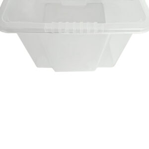Plastic 30 Litre Box with Black Lid - Image 7