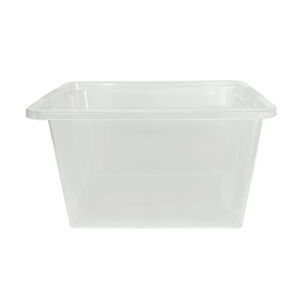 Plastic 30 Litre Box with Black Lid - Image 5