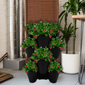 Set Of 6 Plastic Strawberry Planter - Image 11