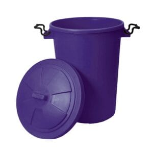 85L Heavy Duty Coloured Plastic Bin - Image 40