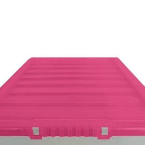 Plastic 32 Litre Box with Coloured Lids - Image 16